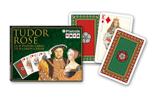 Piatnik Karty do gry Tudor Rose 2 Talie Piatnik