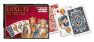 2x Karty PIATNIK LUXURY do gry  2 talie Gra Karciana