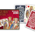 2x Karty PIATNIK LUXURY do gry  2 talie Gra Karciana