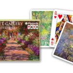 Karty Piatnik Monet Gallery Giverny Gra karciana 2 talie