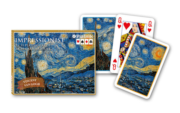 Karty do gry Piatnik van Gogh, Gwiaździsta noc