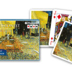 Karty do gry 2 talie Van Gogh Kawiarnia w nocy