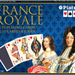 Wyjątkowe Karty do gry 2 talie PIATNIK Francuscy królowie FRANCE ROYALE