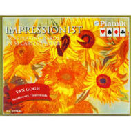 Karty Piatnik Van Gogh SUNFLOWERS SŁONECZNIKI 2 talie