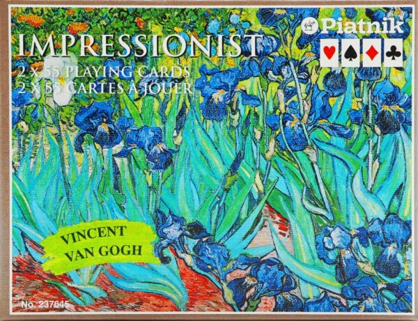 Karty do gry 2 talie Van Gogh IRYSY IMPRESIONIZM