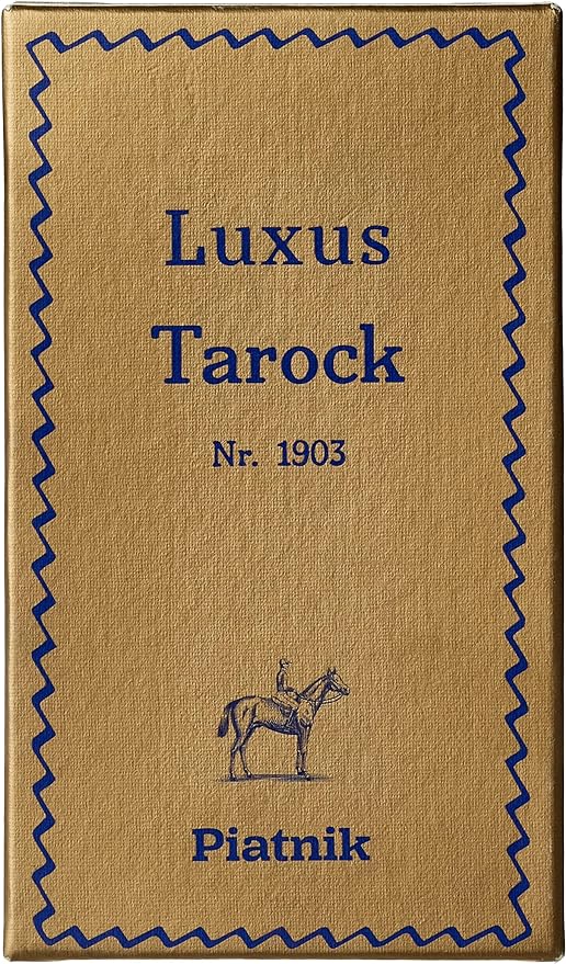 Ekskluzywne KARTY DO TAROTA Luxus Tarock Nr. 1903 Magia przeznaczenia