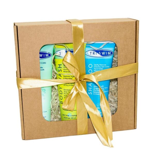 Ekskluzywny Prezent dla sportowca TRISWIM szampon żel odżywka