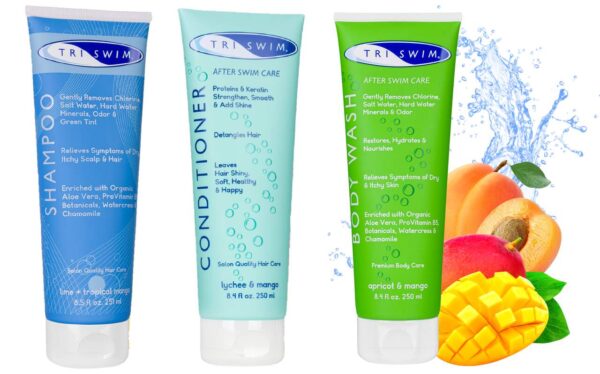 Zestaw 3 Kosmetyków dla Pływaków TriSwim