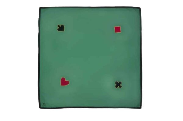 Sukno do gry w karty, obrus , mata 120x120 cm