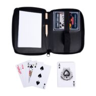 Karty w Eleganckim Etui z Notesem Zestaw 2 Talie || Idealne na prezent