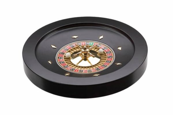 Ruletka drewniana Ekskluzywna ROULETTE  koło 36 cm