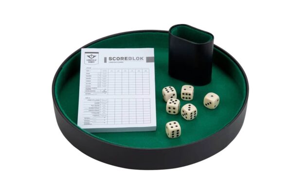 Kości do Gry z Tacką Kubek Notes