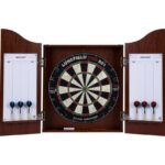 DARTS tarcza+rzutki  sizalowa w szafce kolor MACHOŃ