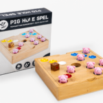 Świnki Pig Hole Game drewniana gra zręcznościowa z bambusa