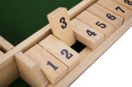 SHUT THE BOX || gra drewniana 29×29×3,5 cm || instrukcja PL