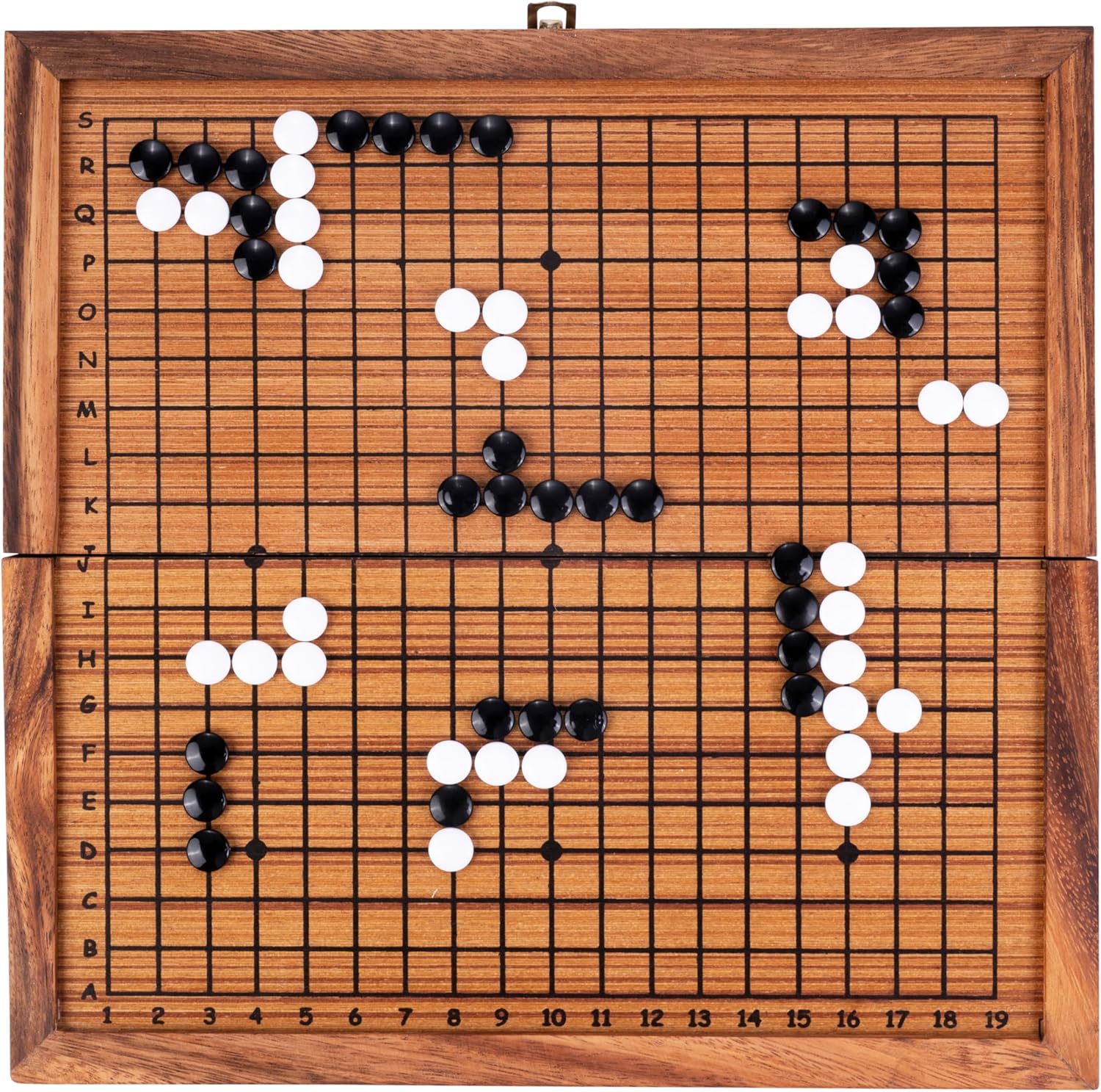 Drewniana Gra Go Strategia jak Othello Eco Zestaw 31 cm  2 Graczy