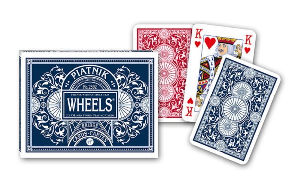 Karty do POKERA Gra karciana Piatnik Wheels 2 talie