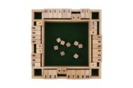 SHUT THE BOX || gra drewniana 29×29×3,5 cm || instrukcja PL