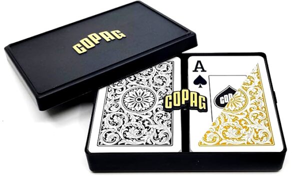 Karty Copag Elite Poker Jumbo Index (czarne)