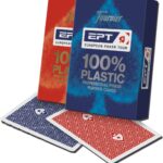 Fournier EPT 100% Plastic Talia kart do pokera angielskiego