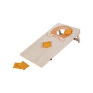Cornhole Gra Ogrodowa Drewniana 2 Plansze 8 Woreczków Torba 60x30 cm - obrazek 12