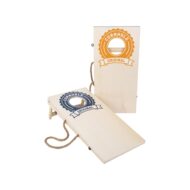 Cornhole Gra Ogrodowa Drewniana 2 Plansze 8 Woreczków Torba 60x30 cm - obrazek 9