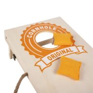 Cornhole Gra Ogrodowa Drewniana 2 Plansze 8 Woreczków Torba 60x30 cm - obrazek 7